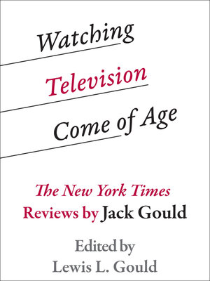 cover image of Watching Television Come of Age